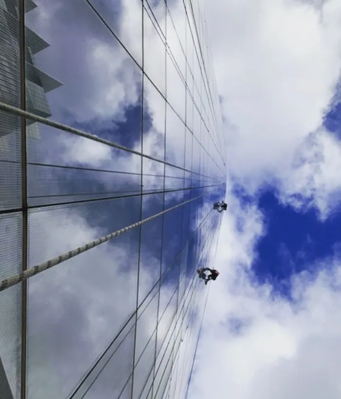 How to Clean Windows on a High-Rise Building